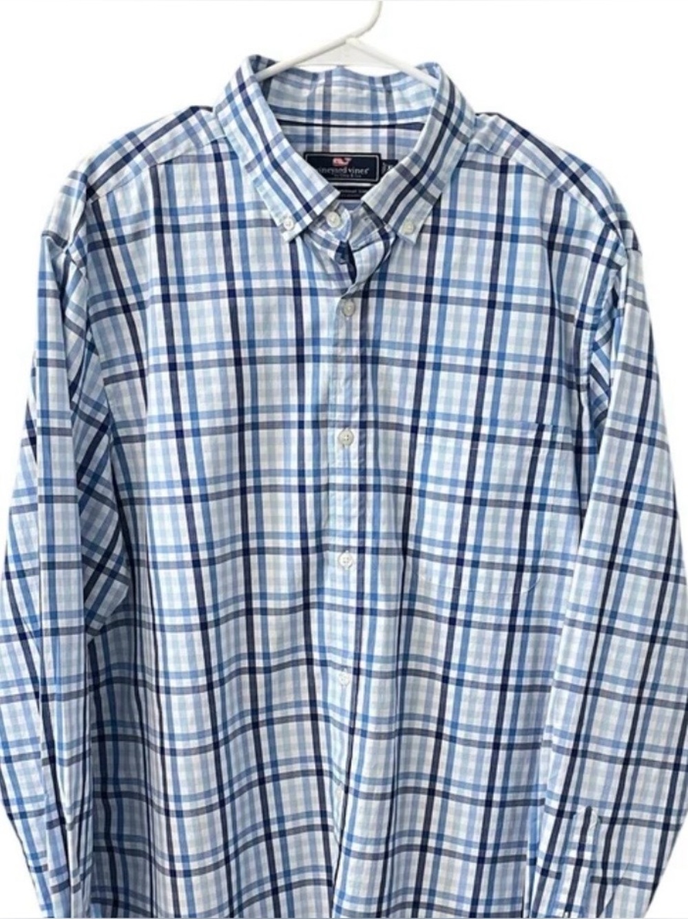 VINEYARD VINES Men's Button Down Dress Shirt Long Sleeve XL Classic Fit MURRAY